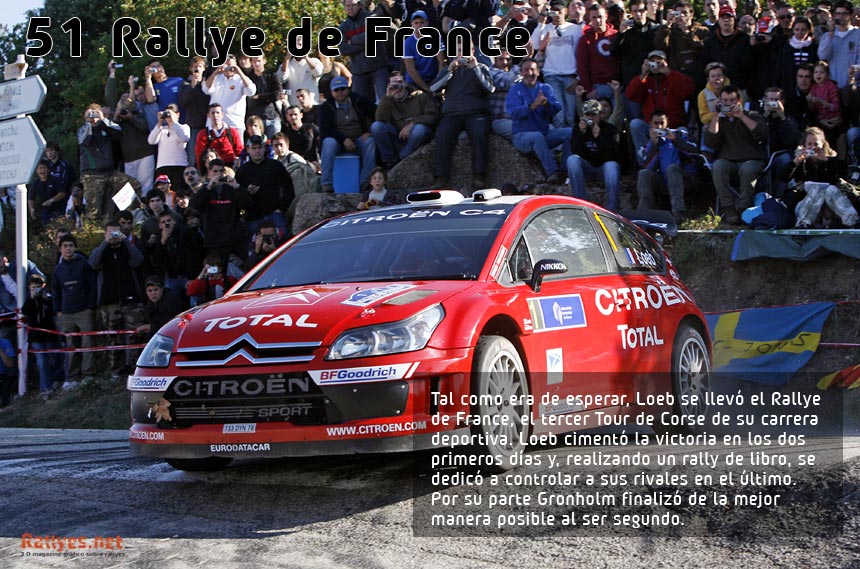 51 rallye de france tour de corse