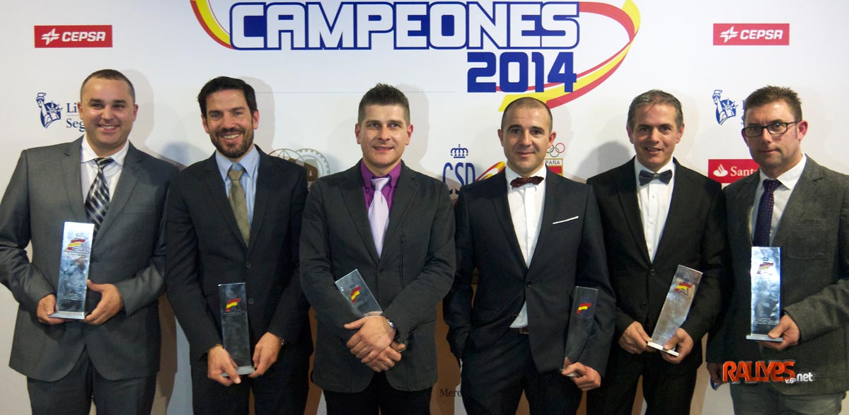 La RFEDA entregó sus trofeos a los Campeones de España 2014