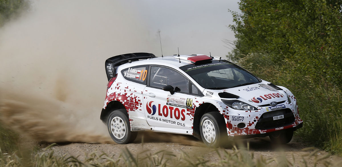 Robert Kubica, Rallye de Polonia 2014.