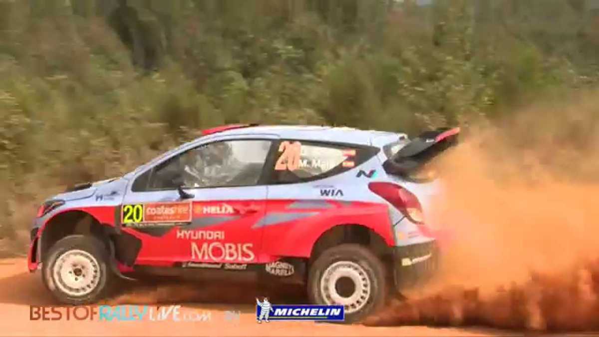 Video, shakedown del Rally de Australia